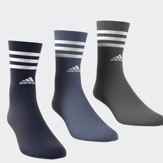 3-Stripes Cushioned Crew Socks 3 Pairs